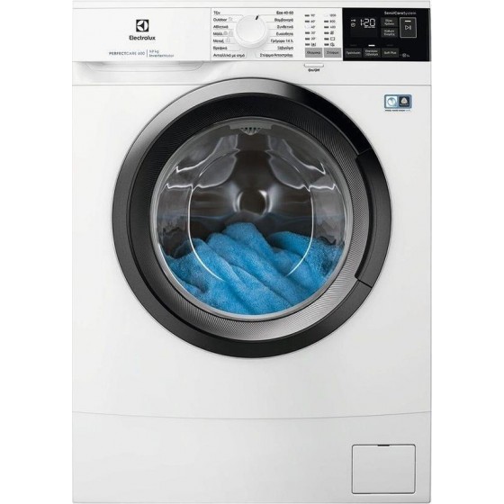 Electrolux EW6SM427DG Πλυντήριο Ρούχων 7kg Ατμού 1200 Στροφών Slim