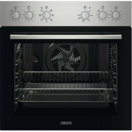 Zanussi ZOHEX0X Φούρνος κάτω Πάγκου 72lt χωρίς Εστίες Π59.4εκ. Inox