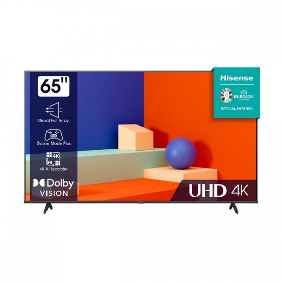 Hisense 65A6K Smart Τηλεόραση 65" 4K UHD LED  HDR (2023)