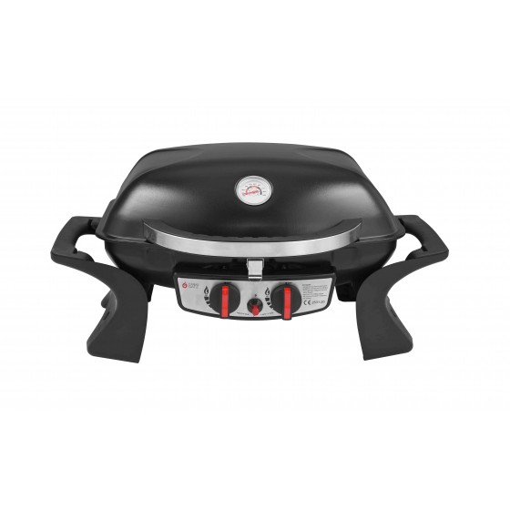 Thermogatz Gs Grill 2 Mini Ψησταριά Υγραερίου Σχάρας 52x39εκ. με 2 Εστίες 5kW 03.313.206