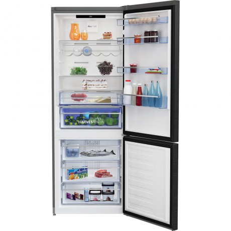 Beko RCNE560E40ZXBRN Ψυγειοκαταψύκτης 514lt No Frost Υ192xΠ70xΒ74.5cm Dark Inox