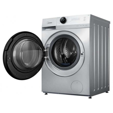 Midea MF200W100WB/W-GR Πλυντήριο Ρούχων 10kg 1400 Στροφών Ατμού