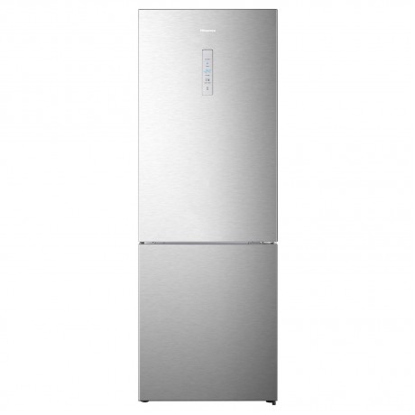 Hisense RB645N4BCE Ψυγειοκαταψύκτης 495lt Total NoFrost Υ200xΠ70.4xΒ69.5εκ. Inox