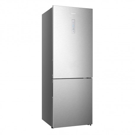 Hisense RB645N4BCE Ψυγειοκαταψύκτης 495lt Total NoFrost Υ200xΠ70.4xΒ69.5εκ. Inox