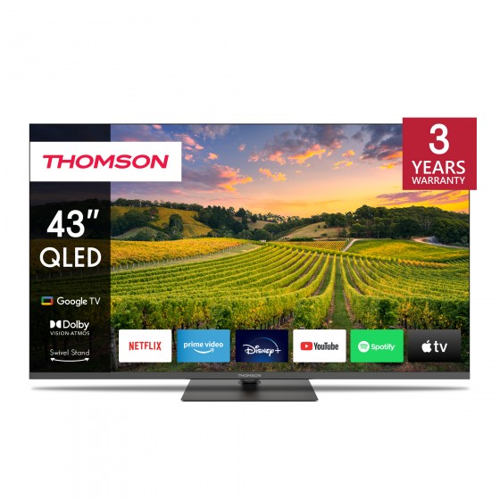 Thomson 43QG5C14 Smart Τηλεόραση 43" 4K UHD QLED HDR (2024)