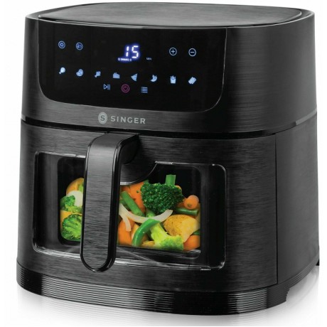 Singer AF-4620 Air Fryer 8lt Μαύρο