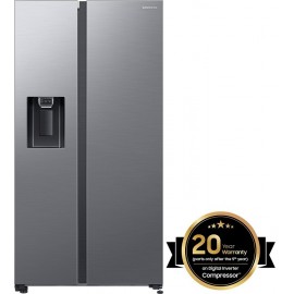 Samsung RS64DG5303S9EF  Ψυγείο Ντουλάπα Total NoFrost 635lt Υ178xΠ91xΒ71.6εκ. Inox