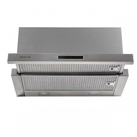 DAVOLINE HQ PRO 60 INOX ΑΠΟΡΡΟΦΗΤΗΡΑΣ ΣΥΡΟΜΕΝΟΣ 772m3/h 60CM