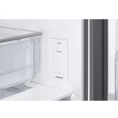 Samsung RB53DG703DS9EF Ψυγειοκαταψύκτης 538lt NoFrost Υ203xΠ75.9xΒ71.1εκ. Inox