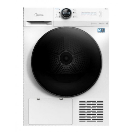 Midea MD200H100BW/W-GR Στεγνωτήριο Ρούχων 10kg A+++ με Αντλία Θερμότητας WiFi