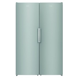 Gorenje R619EES5 + FN619EES5 Σετ Ψυγείο και Καταψύκτης No Frost Inox Υ185xΠ120xB66.3εκ 031009501+31009601