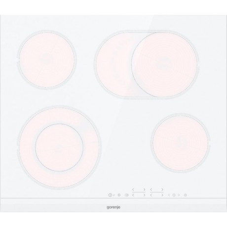 Gorenje ECT643WCSC Κεραμική Εστία Αυτόνομη 6 Ζωνών 60εκ. Λευκή 034067001