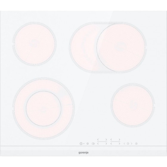 Gorenje ECT643WCSC Κεραμική Εστία Αυτόνομη 6 Ζωνών 60εκ. Λευκή 034067001