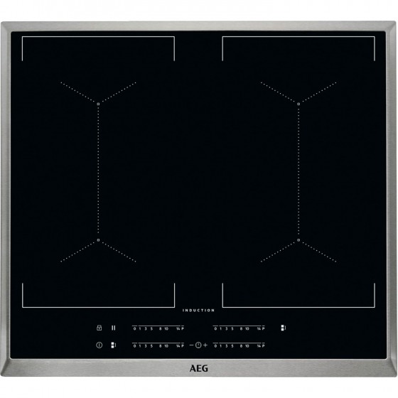 AEG IKE64450XB Επαγωγική Εστία MultipleBridge 60cm με Inox Πλαίσιο