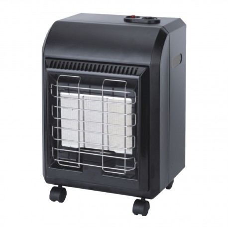 Thermogatz TG Mini Κεραμική Σόμπα Υγραερίου 4200W Μαύρη 30x28x56cm  02.204.100