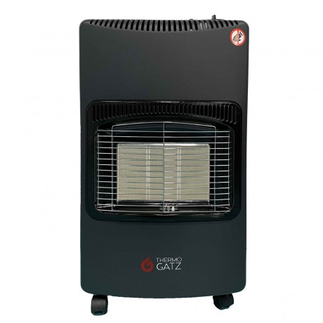 Thermogatz TG-FLD Κεραμική Σόμπα Υγραερίου 4200W Μαύρη 42x33x73cm  02.204.069