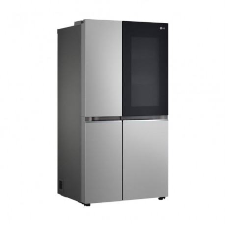 LG GSVV80PYLL Ψυγείο Ντουλάπα 655lt Total NoFrost Υ179xΠ91.3xΒ73.5εκ. Inox