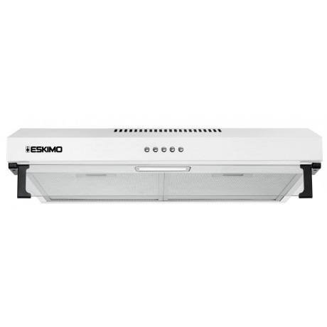 Eskimo ES HDF62W Ελεύθερος Απορροφητήρας με 2 Μοτέρ 60cm Λευκός