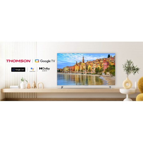 Thomson 40FG2S14W Google TV  40" Full HD LED (2024) Λευκή