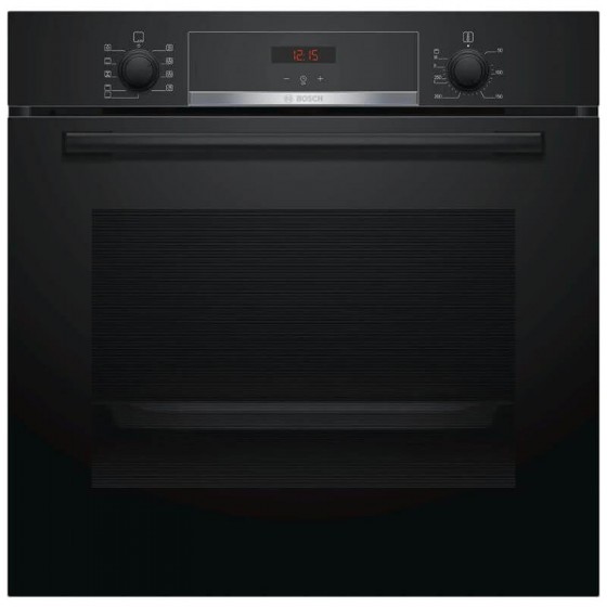 Bosch HBA534EB0 3D Hotair Τηλεσκοπικός Μηχανισμός Black 