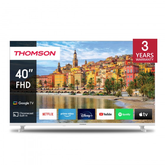 Thomson 40FG2S14W Google TV  40" Full HD LED (2024) Λευκή