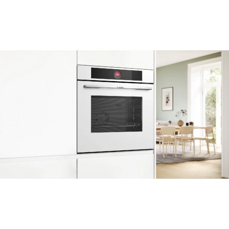 Bosch HBG7341W1 Εντοιχιζόμενος Φούρνος 71lt Λευκός 60εκ