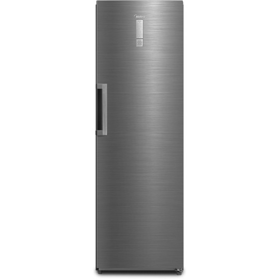 Midea MDRU385MTE46 Κάθετος Καταψύκτης 272Lt No Frost Υ185 x Π59,5 x Β61,8cm Inox