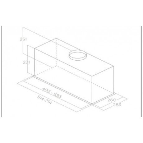 Pyramis EF Plus Μηχανισμός Απορρόφησης 50cm 065305101