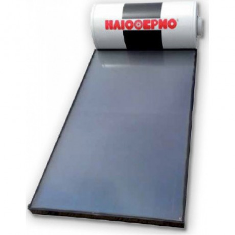 Sole Ηλιοθερμο Eco Ηλιακός Θερμοσίφωνας 125lt Glass Διπλής Ενέργειας 2τ.μ. Επιλεκτικός