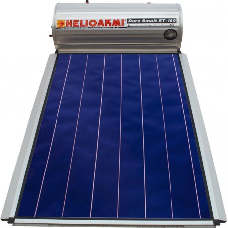 Helioakmi Megasun M160lt/2.1m² Glass Διπλής Ενέργειας Επιλεκτικός 