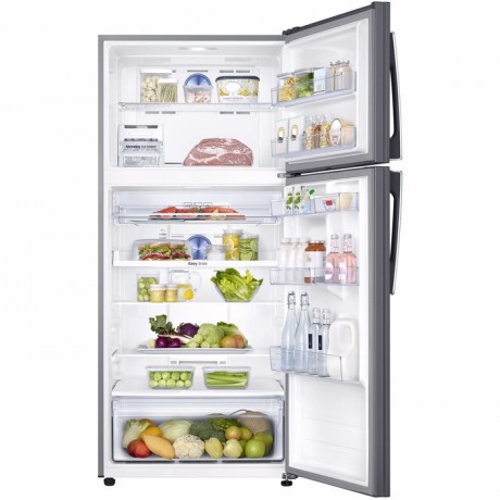 Samsung RT50K633PSL Ψυγείο Δίπορτο 504lt NoFrost Υ178.5xΠ79xΒ77εκ. Inox