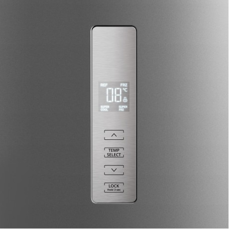 Inventor PSM18870IN Ψυγειοκαταψύκτης 435lt Total NoFrost Υ188xΠ70xΒ66.6εκ. Inox  