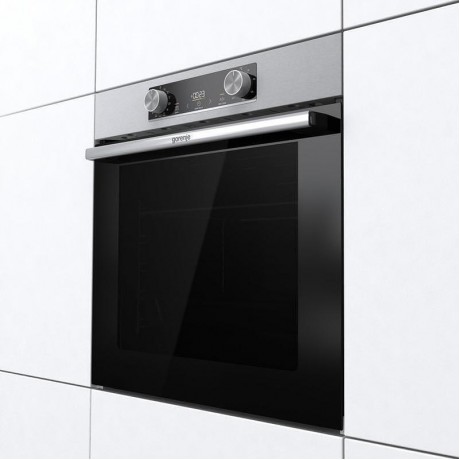 Gorenje BOP6737E02XK Εντοιχιζόμενος Φούρνος  Airfry με Πυρόλυση 77lt Inox  