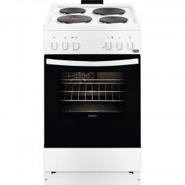 Zanussi ZCE550H1WA Κουζίνα 54lt με Εμαγιέ Εστίες Π50εκ. Λευκή