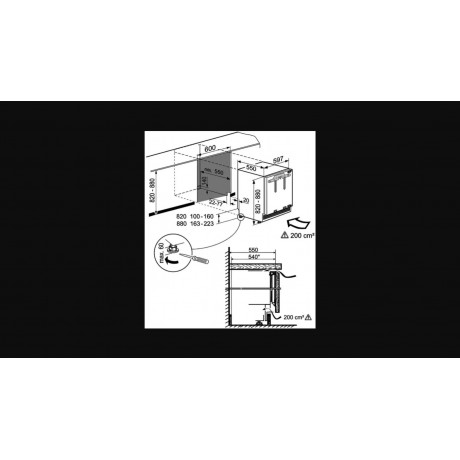 Liebherr SUIG 1514 Comfort Εντοιχιζόμενος Όρθιος Καταψύκτης 95lt