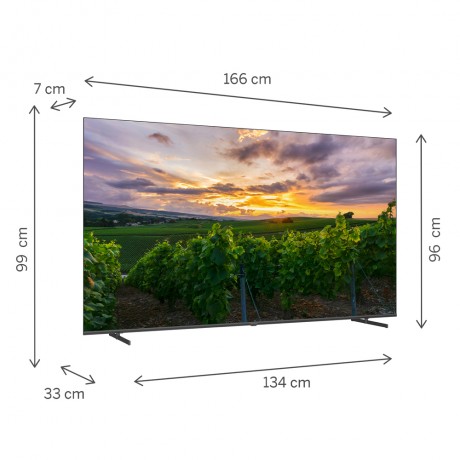 Thomson 75QA2S13 Smart Τηλεόραση 75" 4K UHD QLED  HDR (2023)