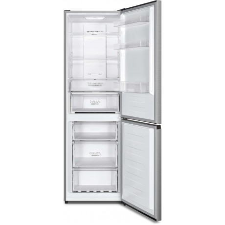 Gorenje N619EAXL4 Ψυγειοκαταψύκτης 304lt NoFrost Υ185xΠ59xΒ59.5εκ. Inox 031009401