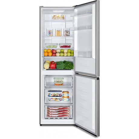 Gorenje N619EAXL4 Ψυγειοκαταψύκτης 304lt NoFrost Υ185xΠ59xΒ59.5εκ. Inox 031009401