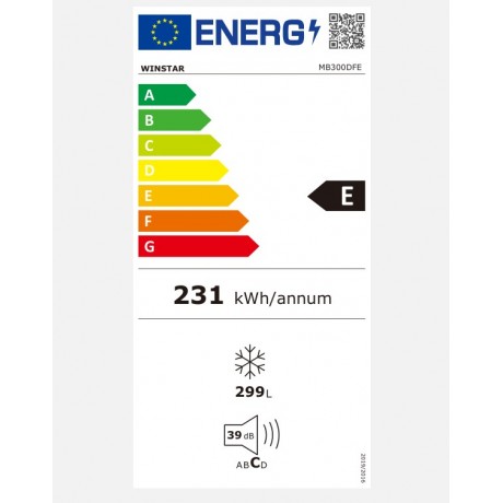 Winstar MB 300DFE Καταψύκτης Οριζόντιος Διπλής Λειτουργίας 299lt