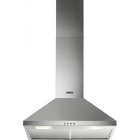 Zanussi ZHC 62462 XA Απορροφητήρας Καμινάδα 60cm Inox