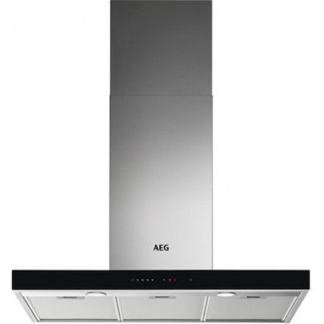 AEG DBE5960HB Απορροφητήρας Καμινάδα 90cm Inox