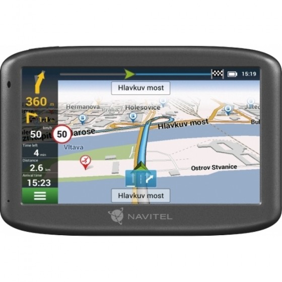 Navitel GPS E505 Συσκευή Πλοήγησης Magnetic με Οθόνη 5" USB & Card Slot