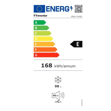 Inventor MDH-100EL Καταψύκτης Μπαούλο 98lt